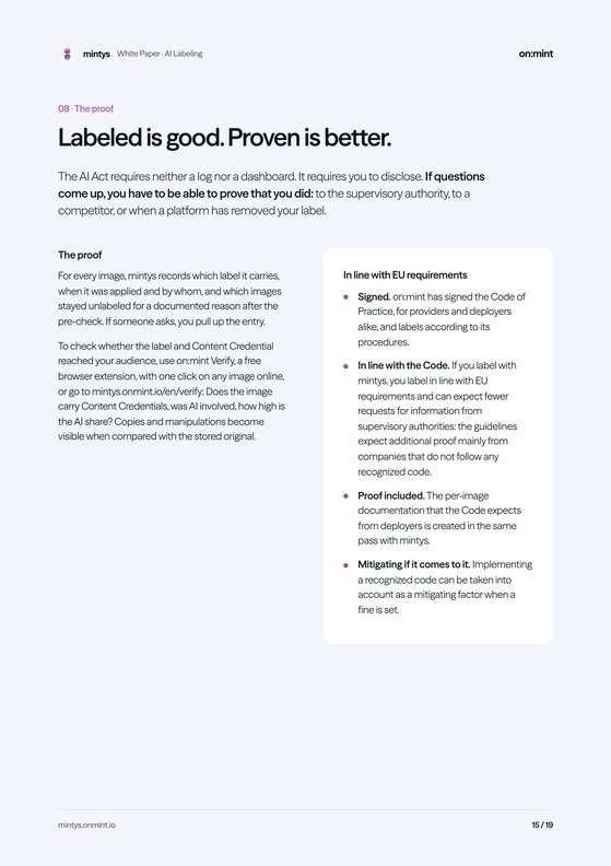 Page 15 of the white paper: The proof