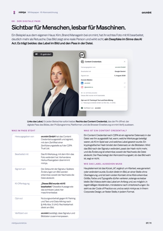 Seite 7 des Whitepapers: Der digitale Pass
